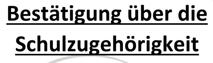 Schulbescheinigung und Schülerausweise - Foto: BSZ Erding
